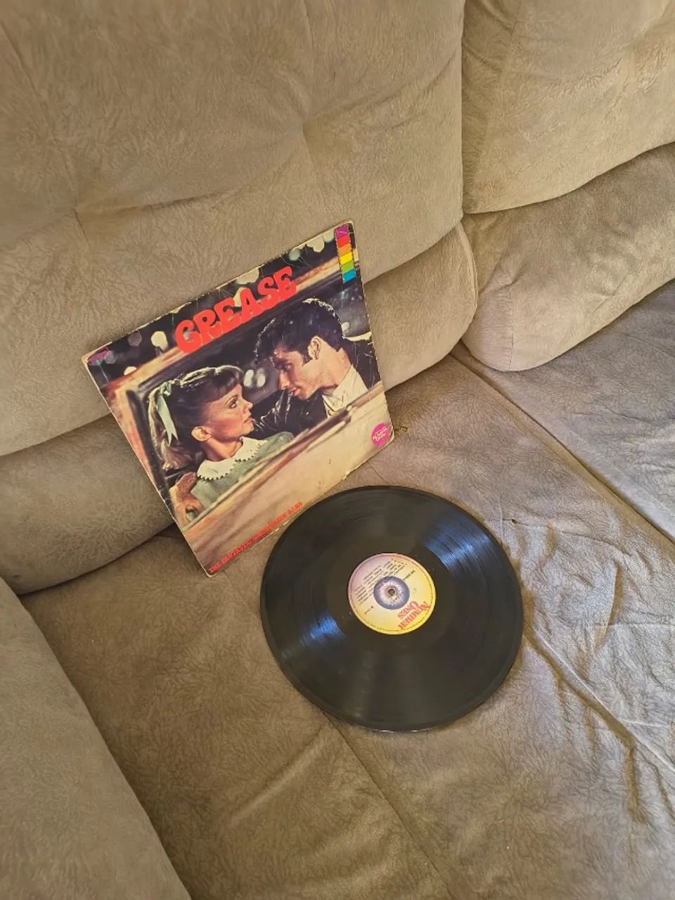 Disco de Vinil Grease LP com Trilha Sonora Soundtrack - Foto 5