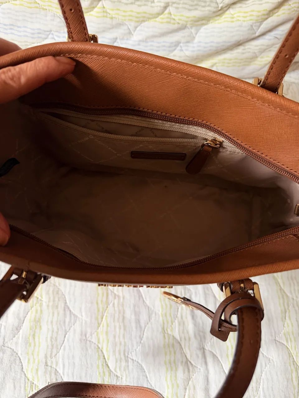Bolsa Michael Kors Original - Tote Marrom/Couro - Linda e Conservada - Foto 3