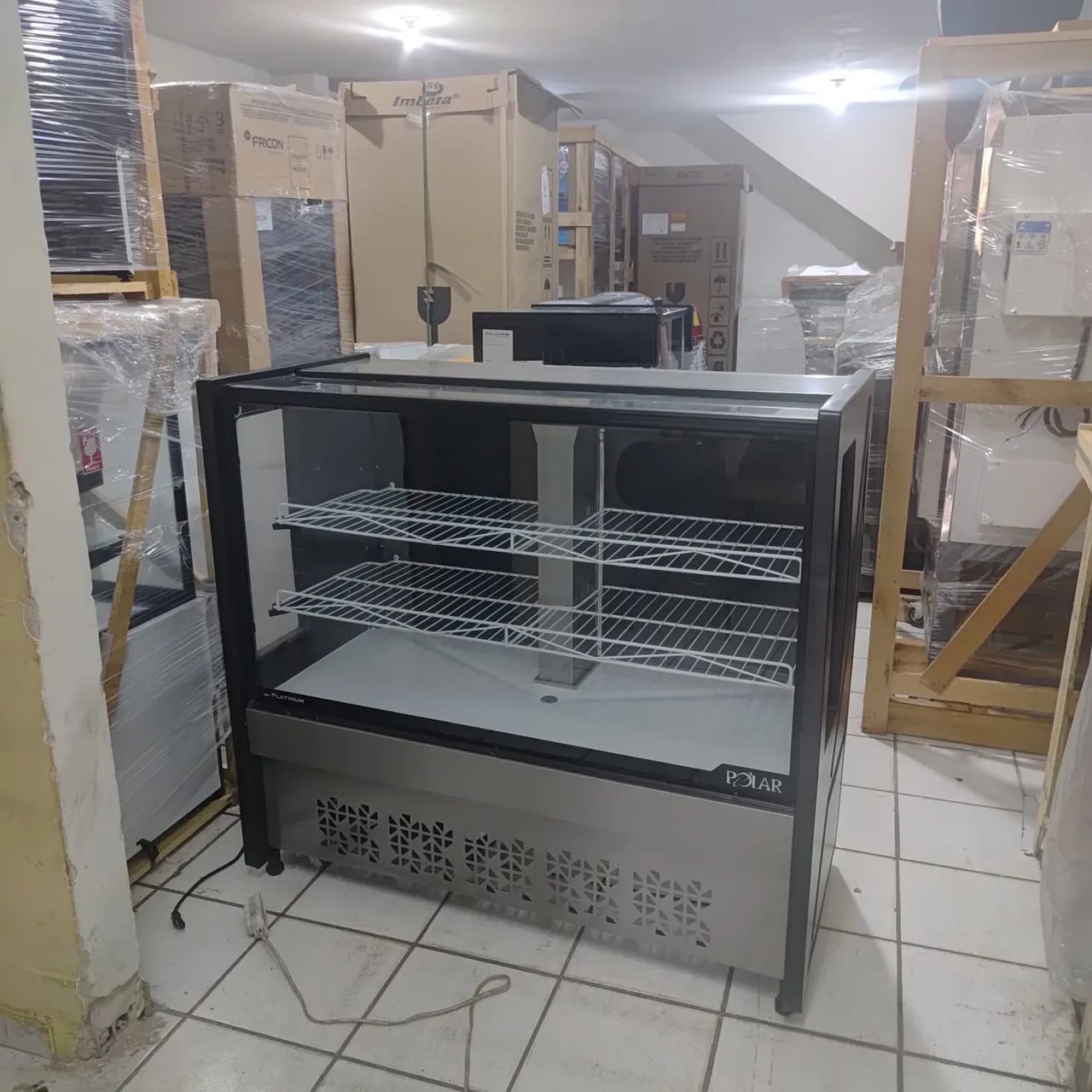 BALCÃO REFRIGERADO AR-FORÇADO  1.25 MTS POLAR 