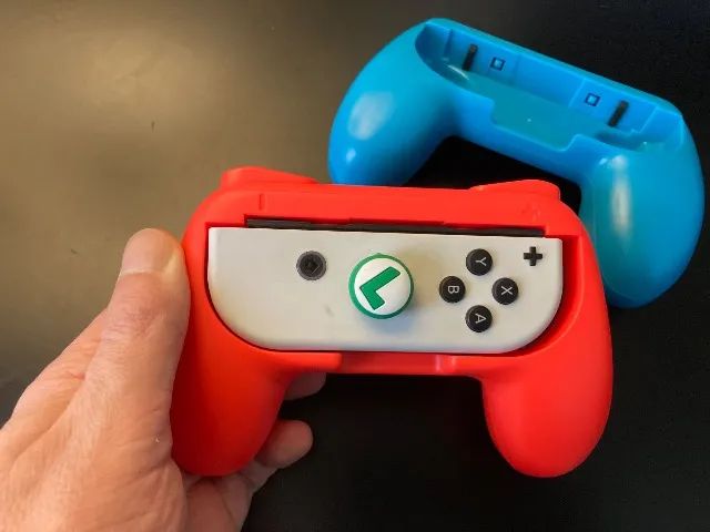 Par de grips para JoyCon Nintendo Switch - Foto 2