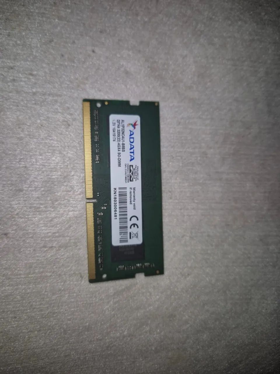 Memória RAM ADATA 4GB DDR4 3200MHz Notebook  - Foto 3