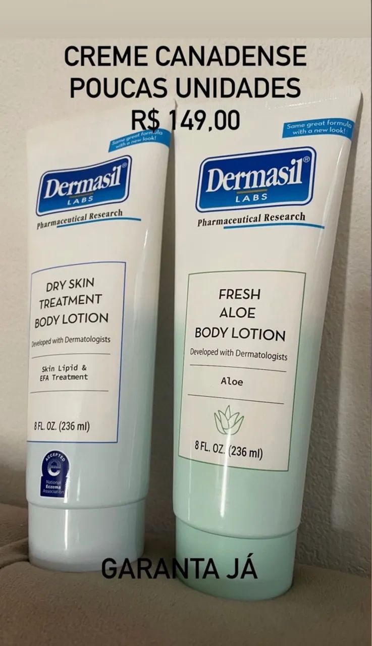 Creme hidratante Dermasil