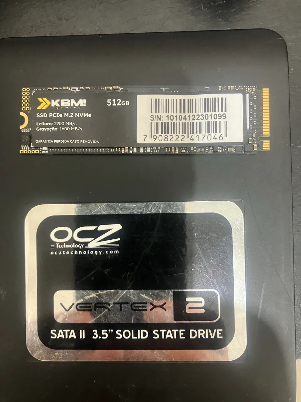 Nvme m2 512 é Ssd 128 - Foto 3