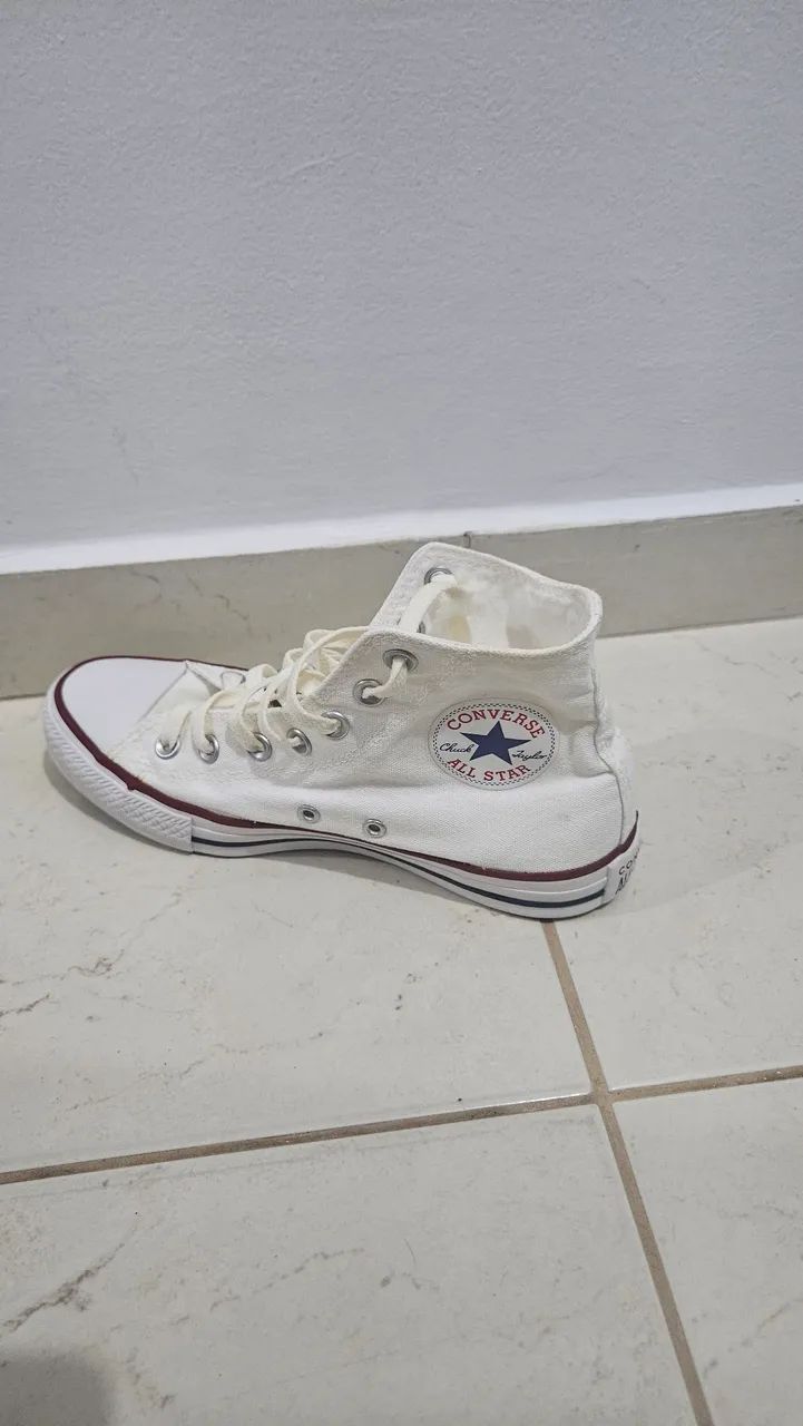 Tênis Converse All Star Branco número 36 - Foto 4