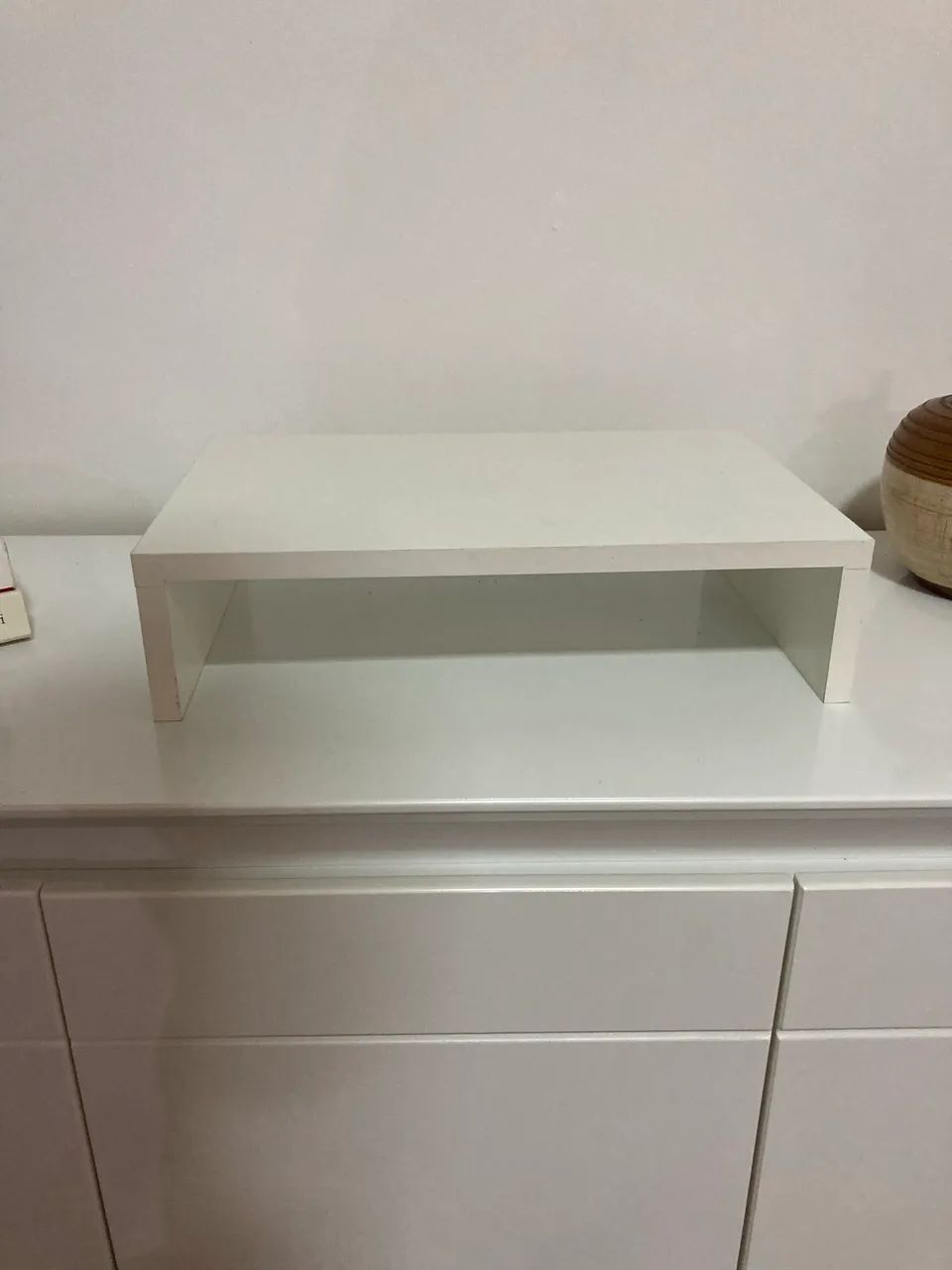 Suporte MDF Branco 40x26x10