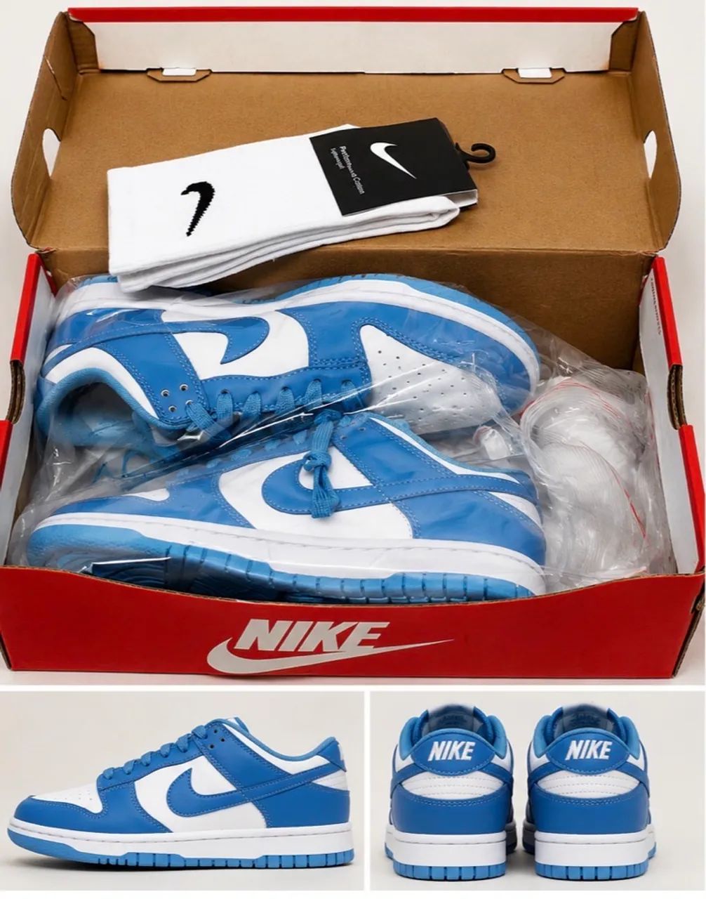 Tênis dunk blue - tamanho 37 (novo na caixa)