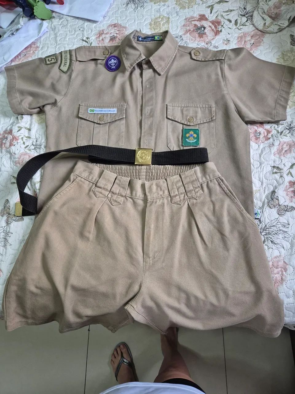 Farda Escoteiro Completa 