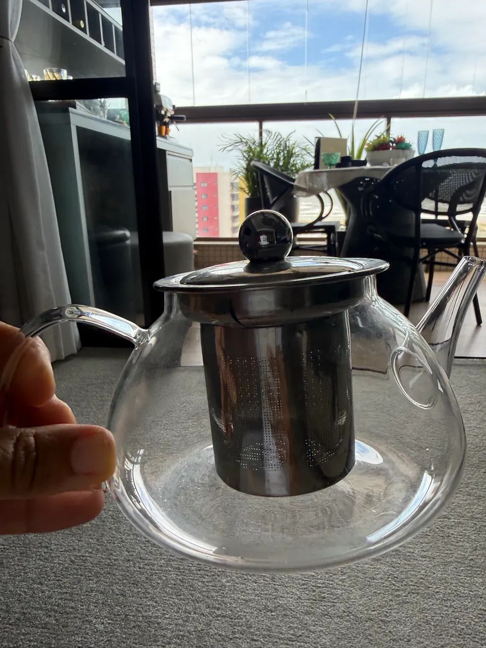 Bule com infusor para chá  - Foto 3