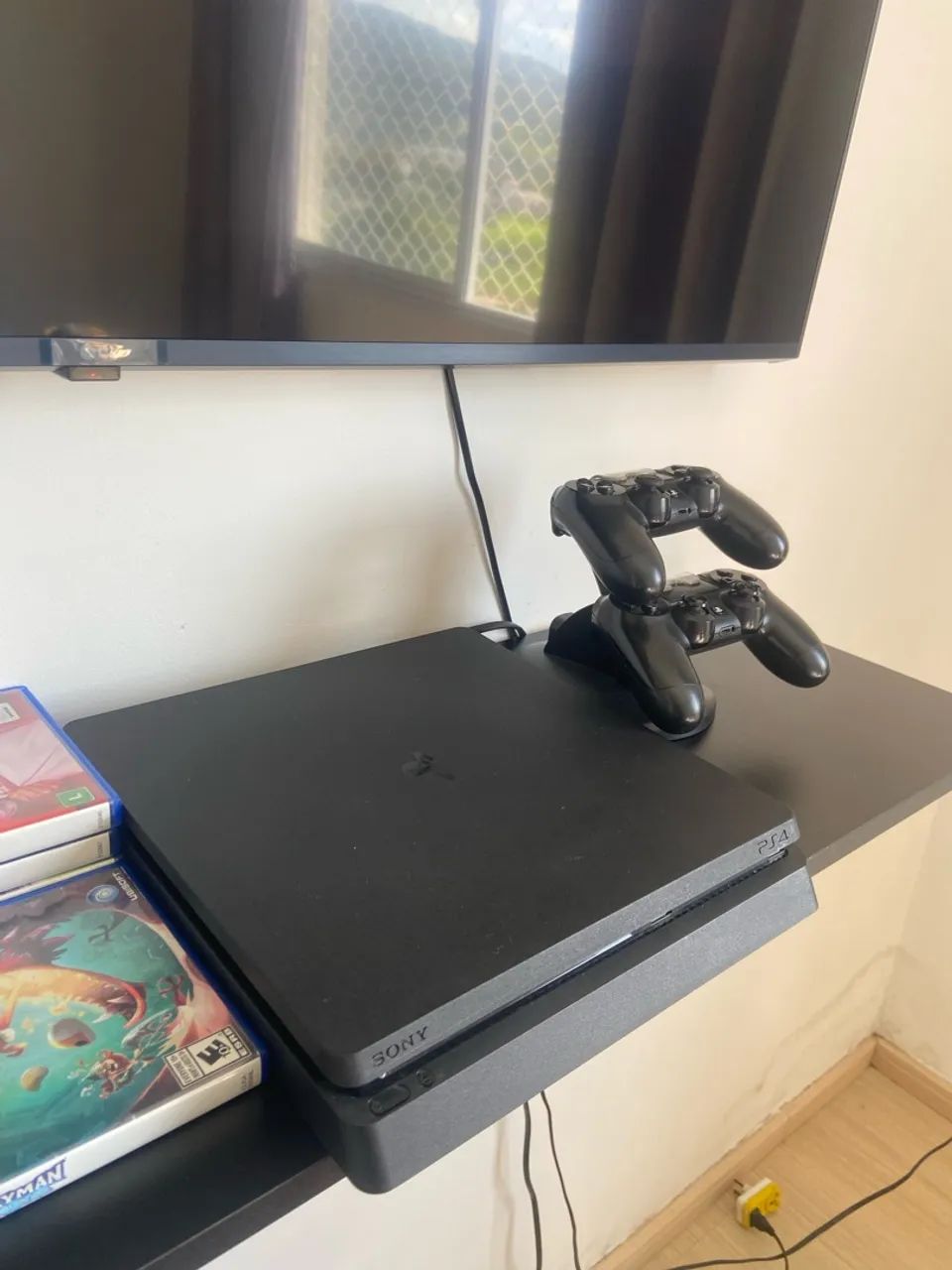 Ps4 Slim 1Tb 2 Controles e Jogos - Foto 2