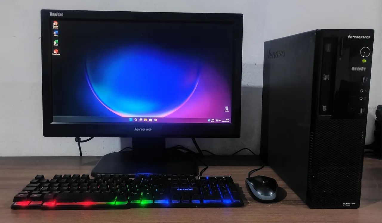 ThinkCentre - I3 4th- SSD/HD + Monitor + Mouse/teclado - Foto 2