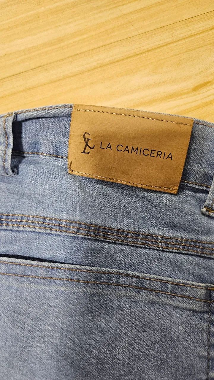  calça jeans clara - Foto 3