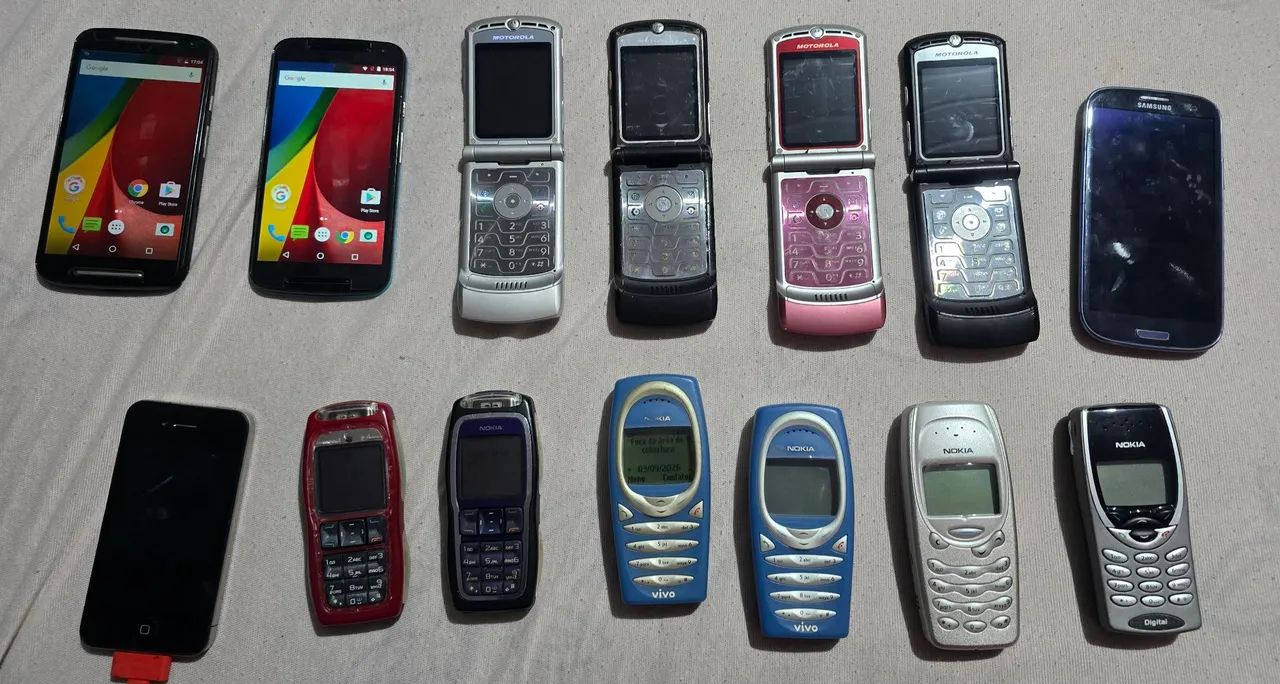 Celulares antigos pra colecionador  - Foto 4