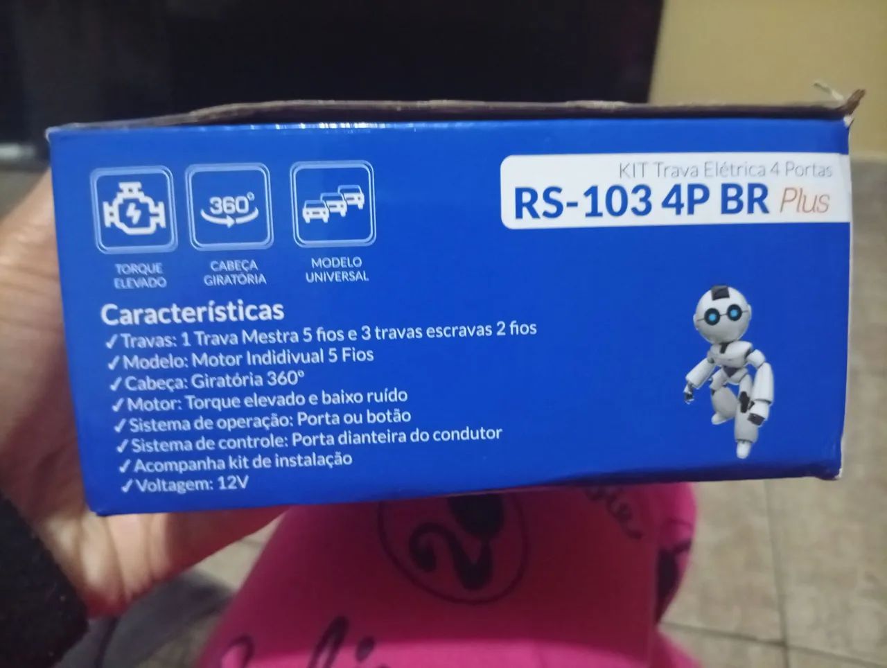 Kit de travamento elétrico 4 portas  - Foto 2