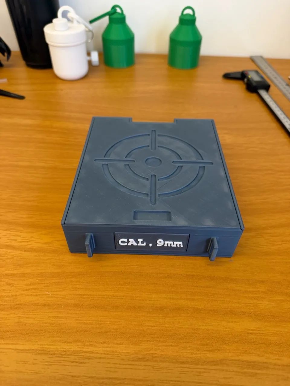 Caixa de muniçao 9mm