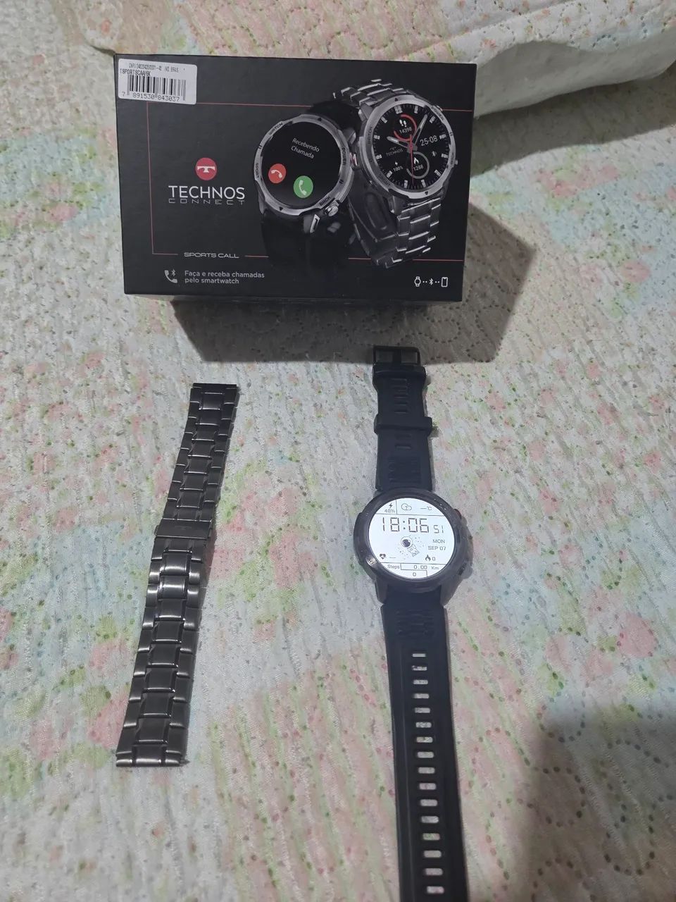 Smartwatch Technos Connect Sports Call Completo