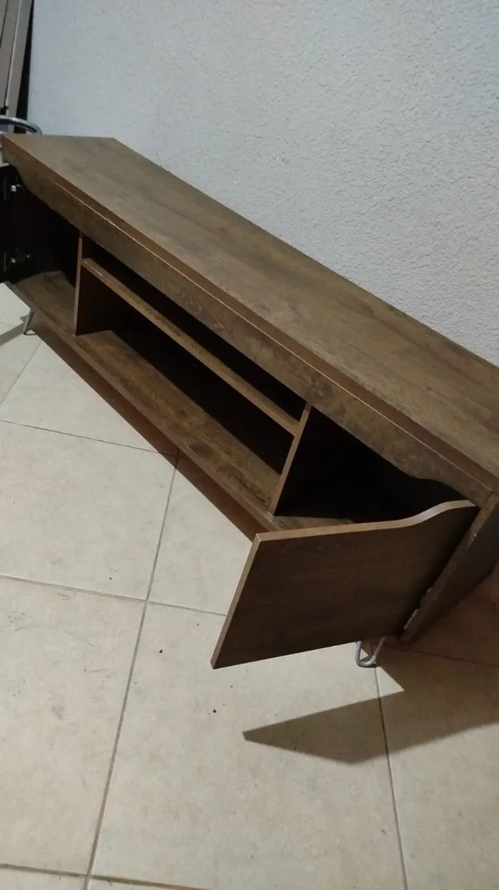 Rack em MDF medindo 1.60m em ótimo estado  - Foto 2