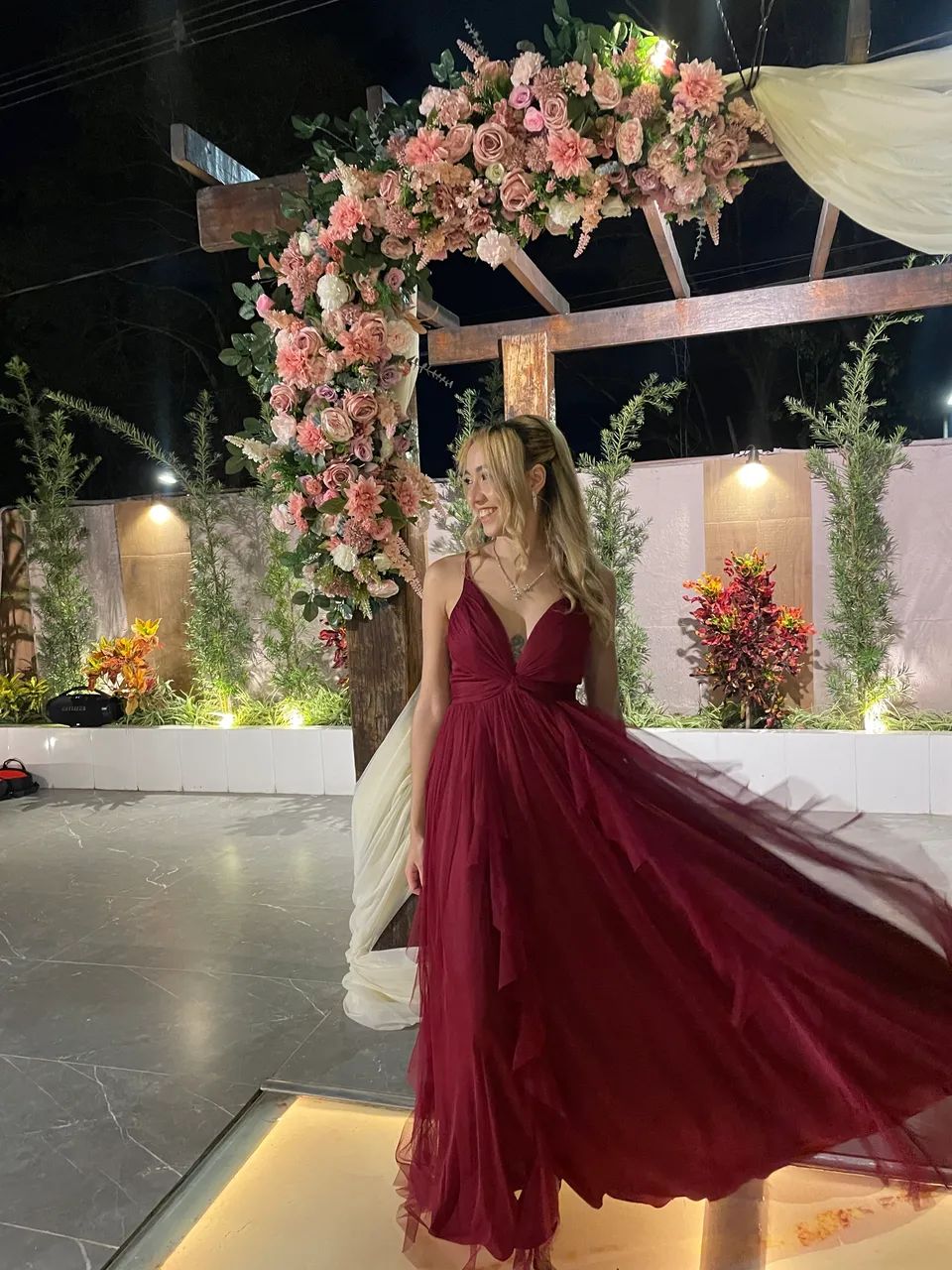 Vestido madrinha marsala - Foto 3