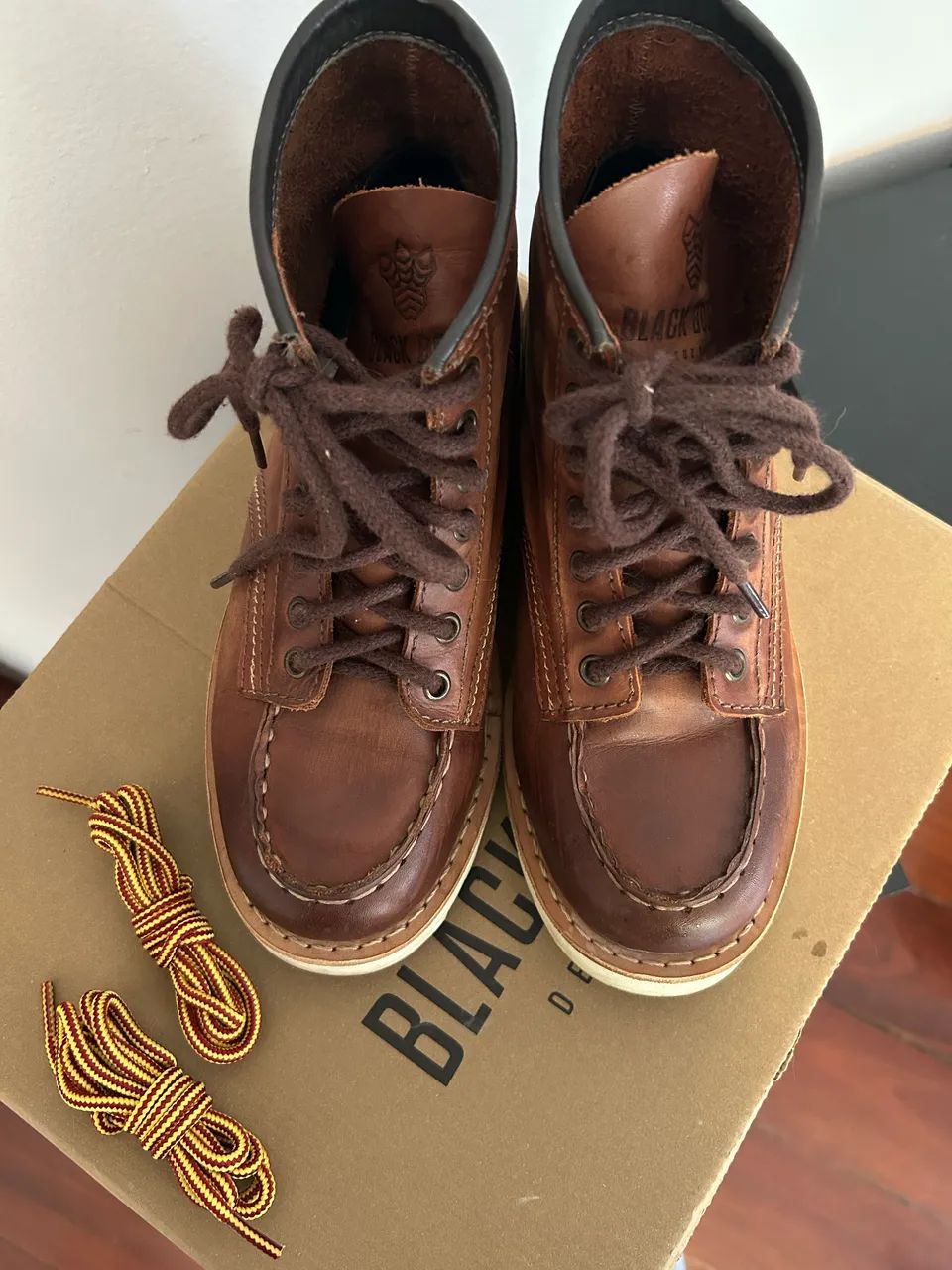 Bota Moc Toe Couro 36 - Foto 2