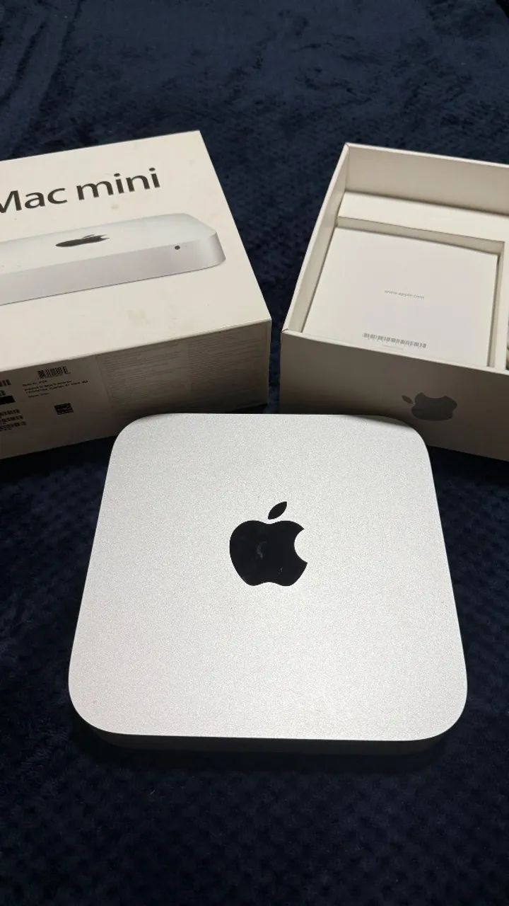 Mac mini 2014 core i5 8gb RAM ssd 960 GB impecável + caixa