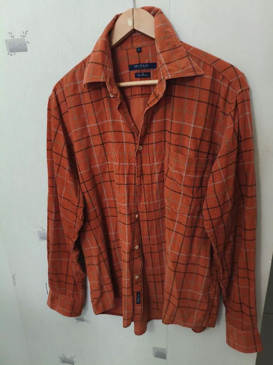 MC NEAL PURE COTTON CAMISA VELUDO TAM M  - Foto 2