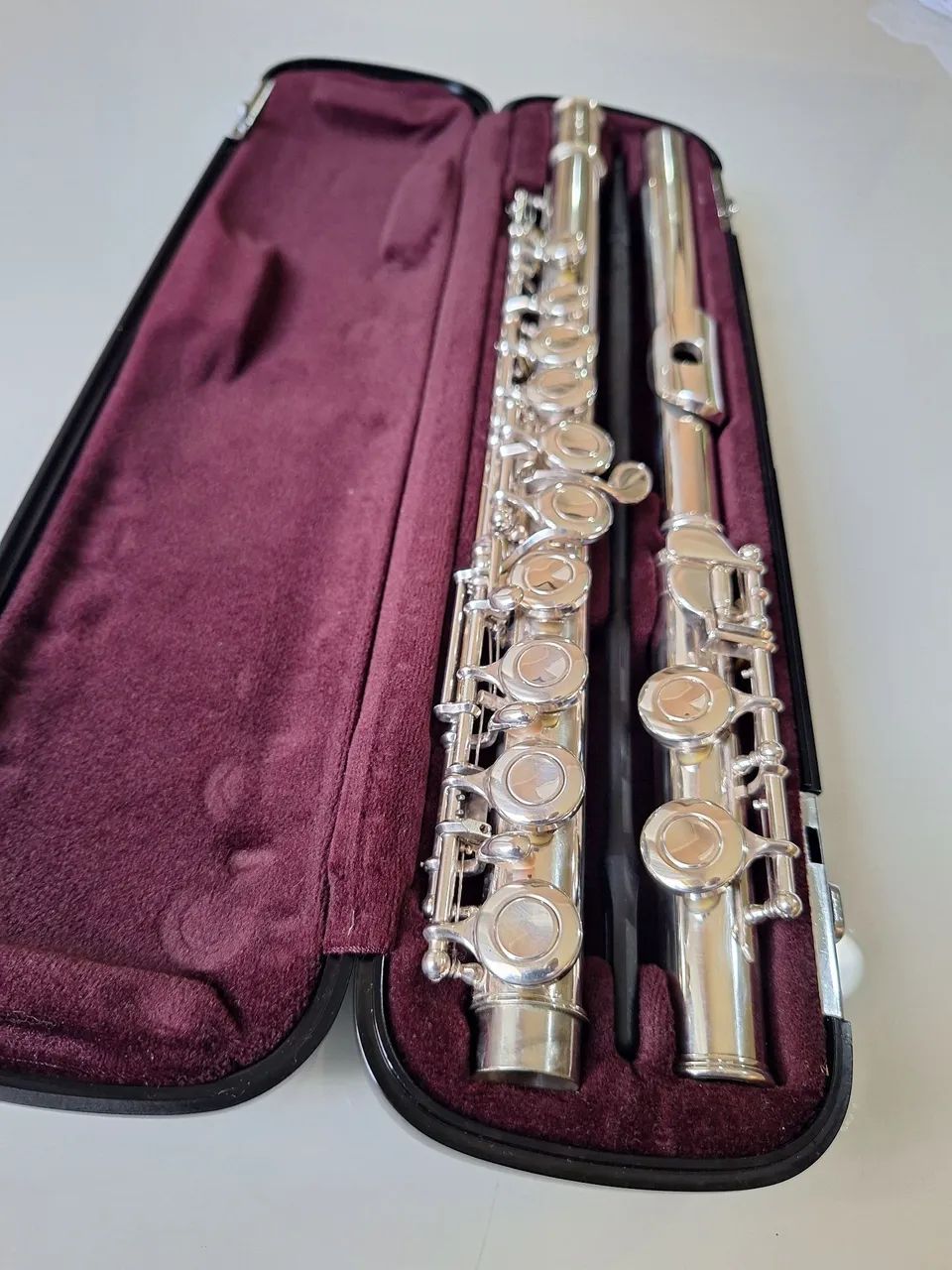 Flauta transversal Yamaha 211s japan impecável - Instrumentos