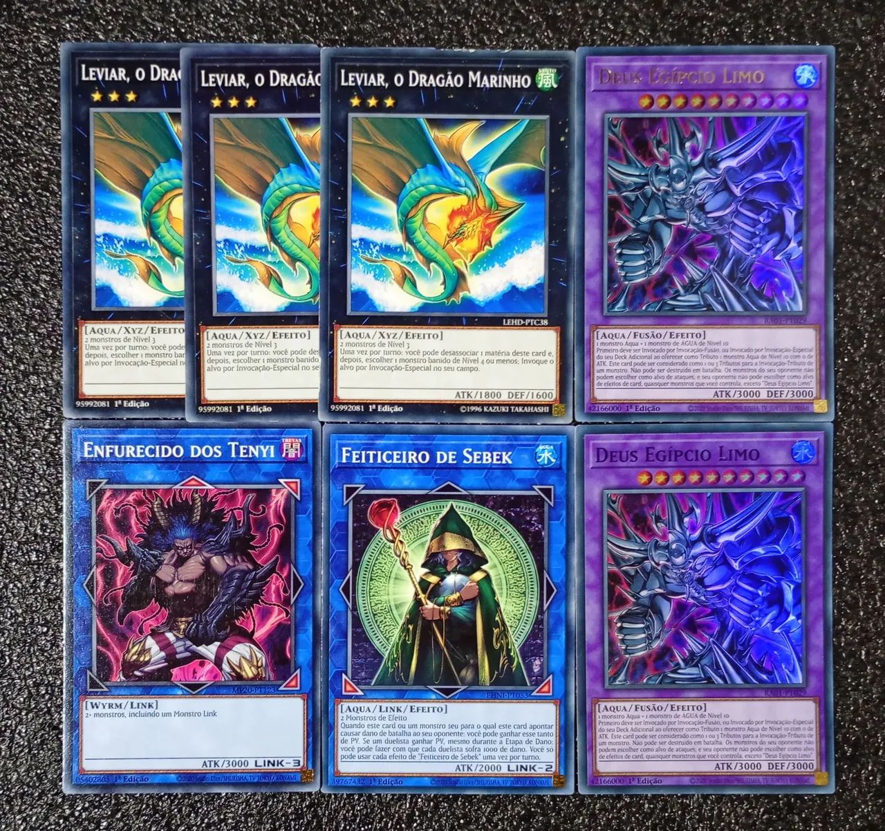 deck Obelisco O atormentador cartas originais de yu-gi-oh - Foto 5