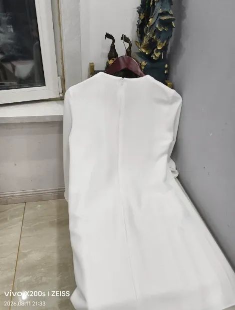 Vestido social branco luxo - Foto 3