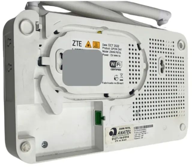 ONT ZTE F670L - Provedor de internet - Foto 2