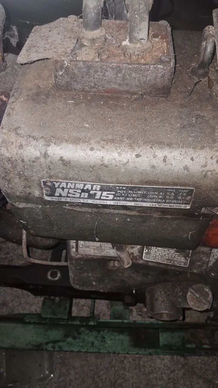 Forrageira com grade e motor yanmar b75 - Foto 3