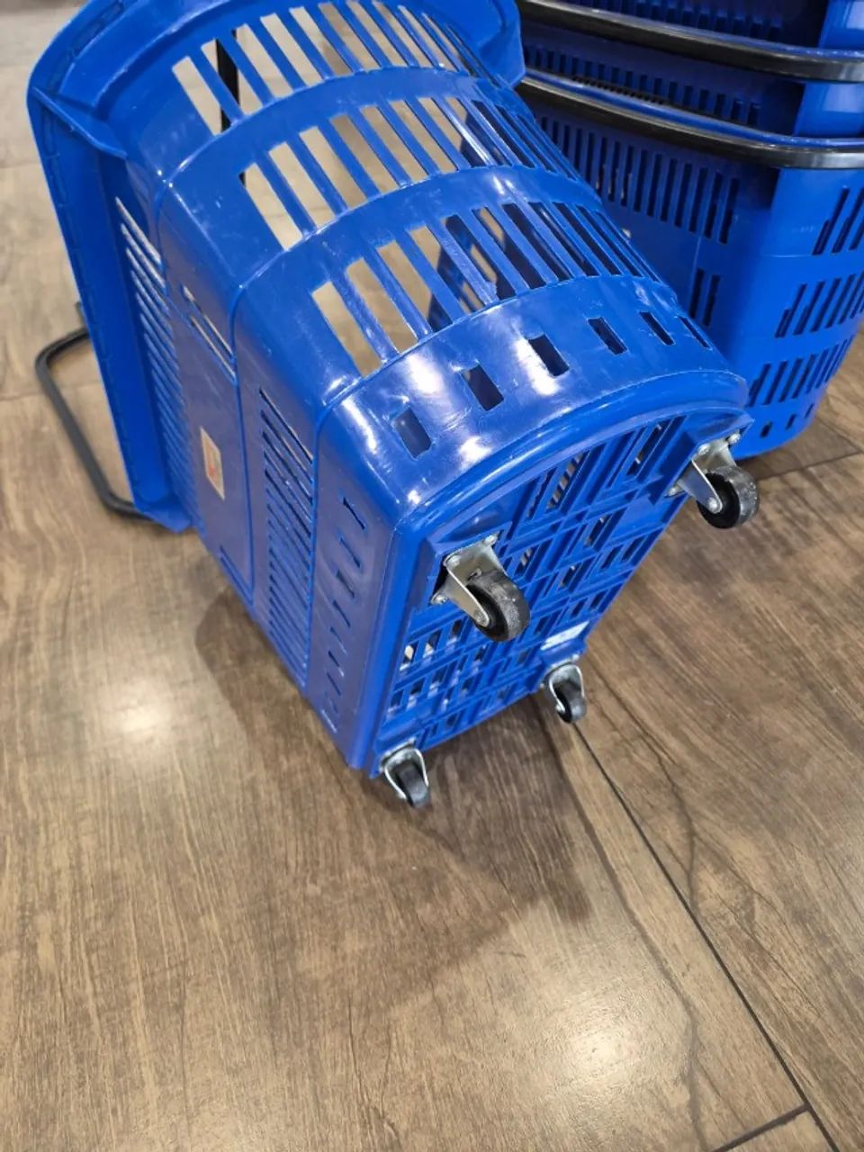cestas de supermercado - kit com 5 - Foto 2