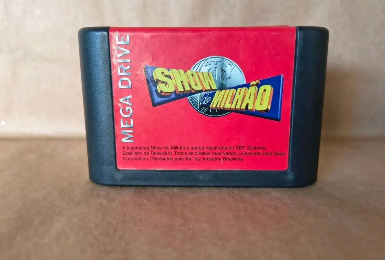 Show do Milhão para Mega Drive 