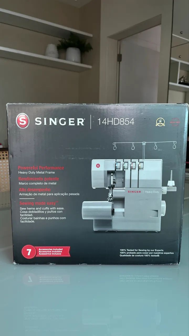 Overlock Singer 14HD854  - Foto 4