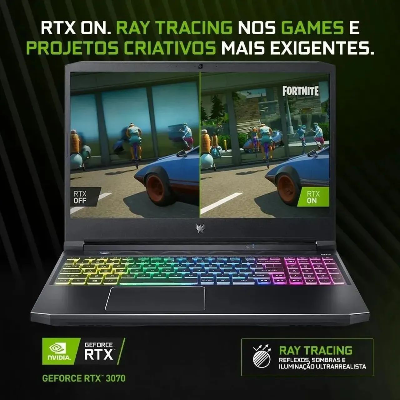 Notebook Predator Ph315-54 i7 11th 32gb 1.4tb Rtx 3070 15,6 - Foto 5