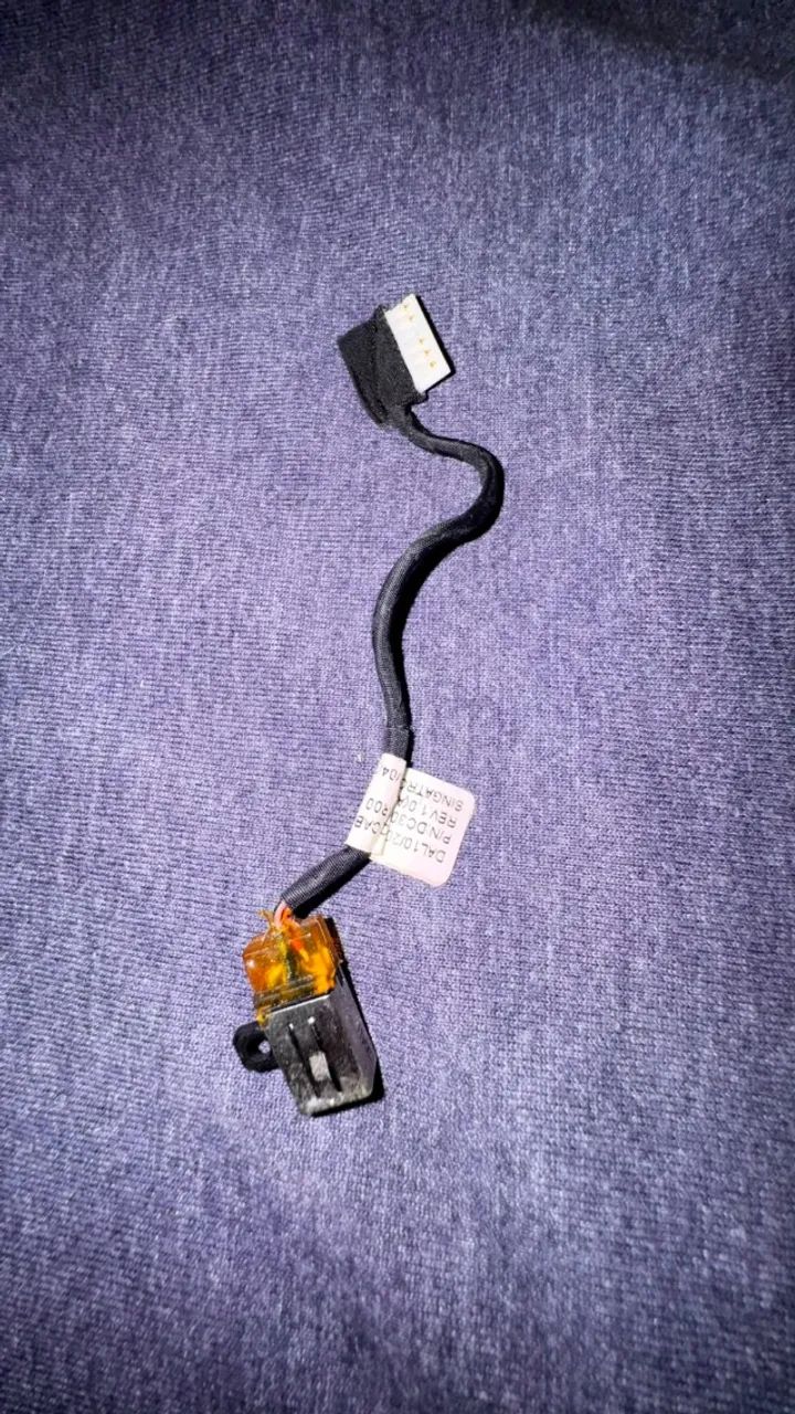 CONECTOR DC JACK CARREGAMENTO - DELL INSPIRON 15 P75F - Foto 3