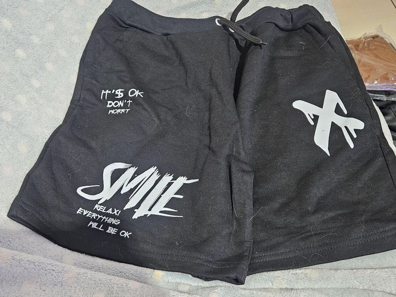 Bermuda Estampada Smile X Masculina
