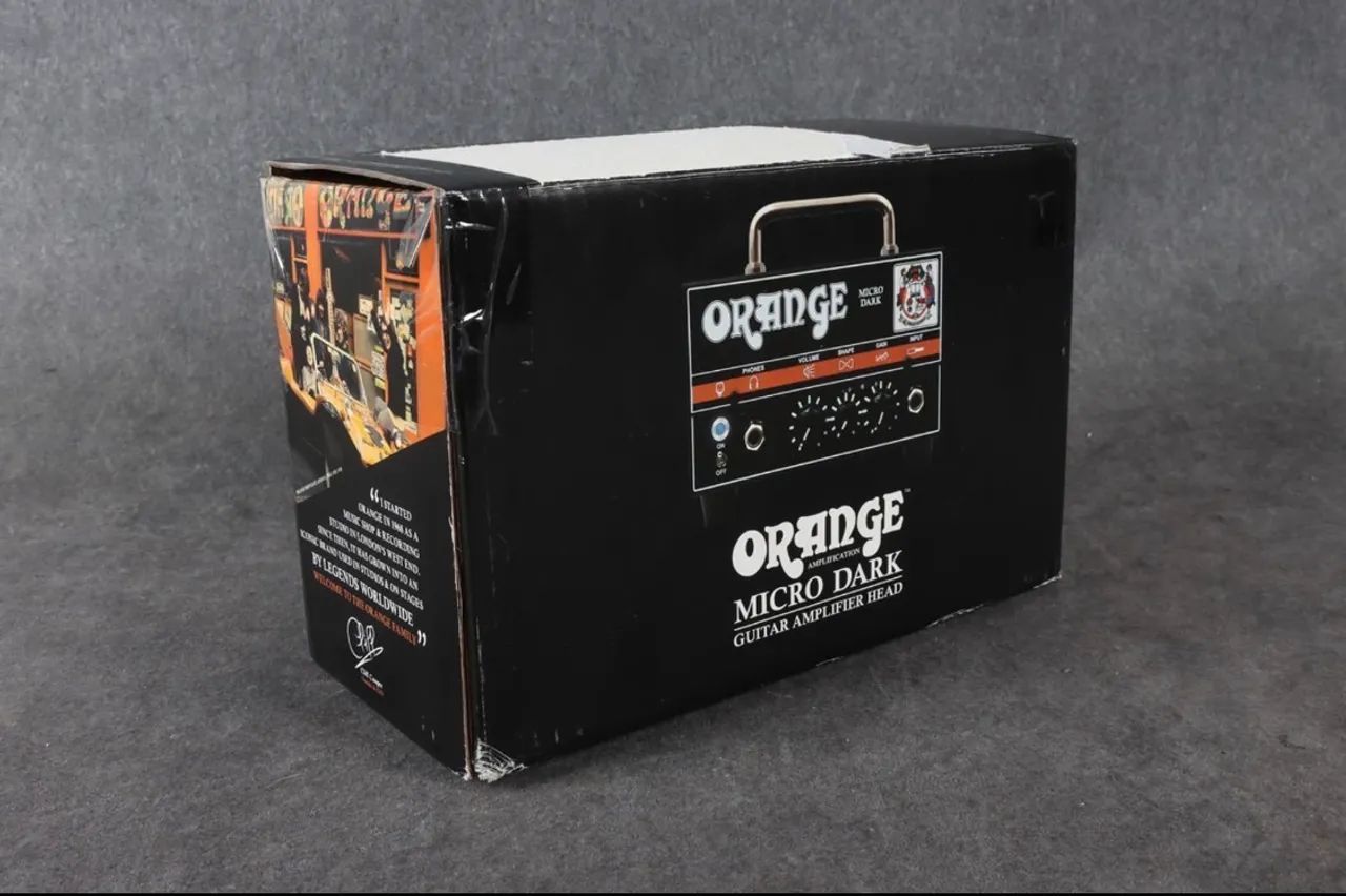 Amplificador Orange Micro Dark Cabeçote Valvulado - Foto 4
