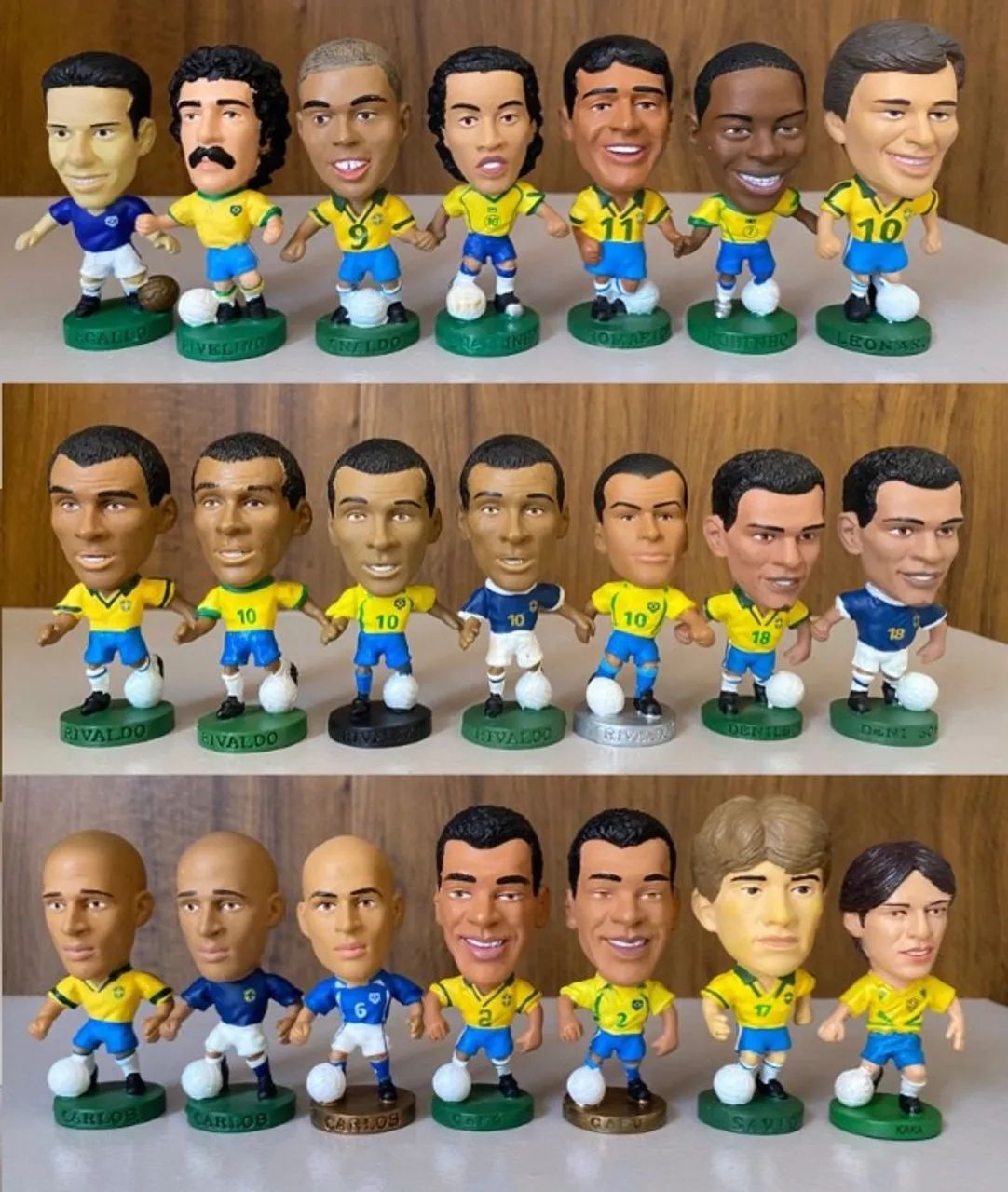 250★サッカー★rafael marquez★prostars★フィギュア Mini Craque ProStars Brasil (Preço na Descrição) - Hobbies e