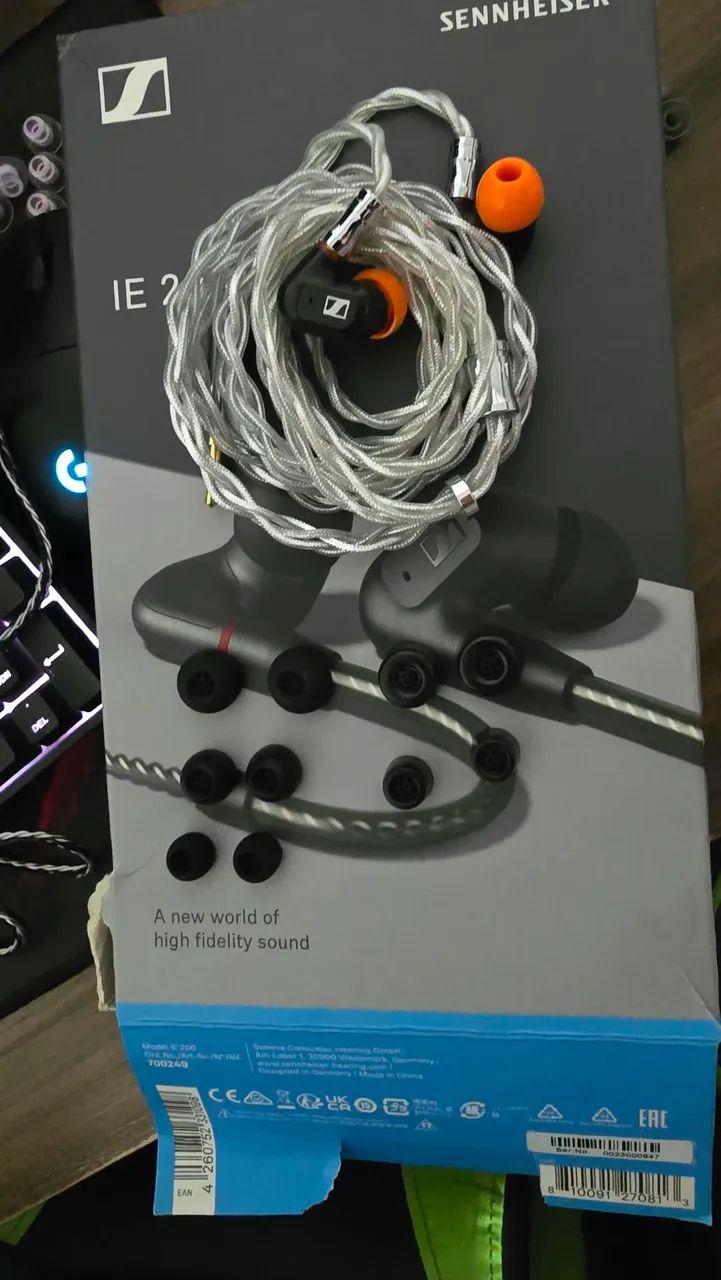 Fone Sennheiser IE200 - Fones de Ouvido - Centro, Cidade Ocidental