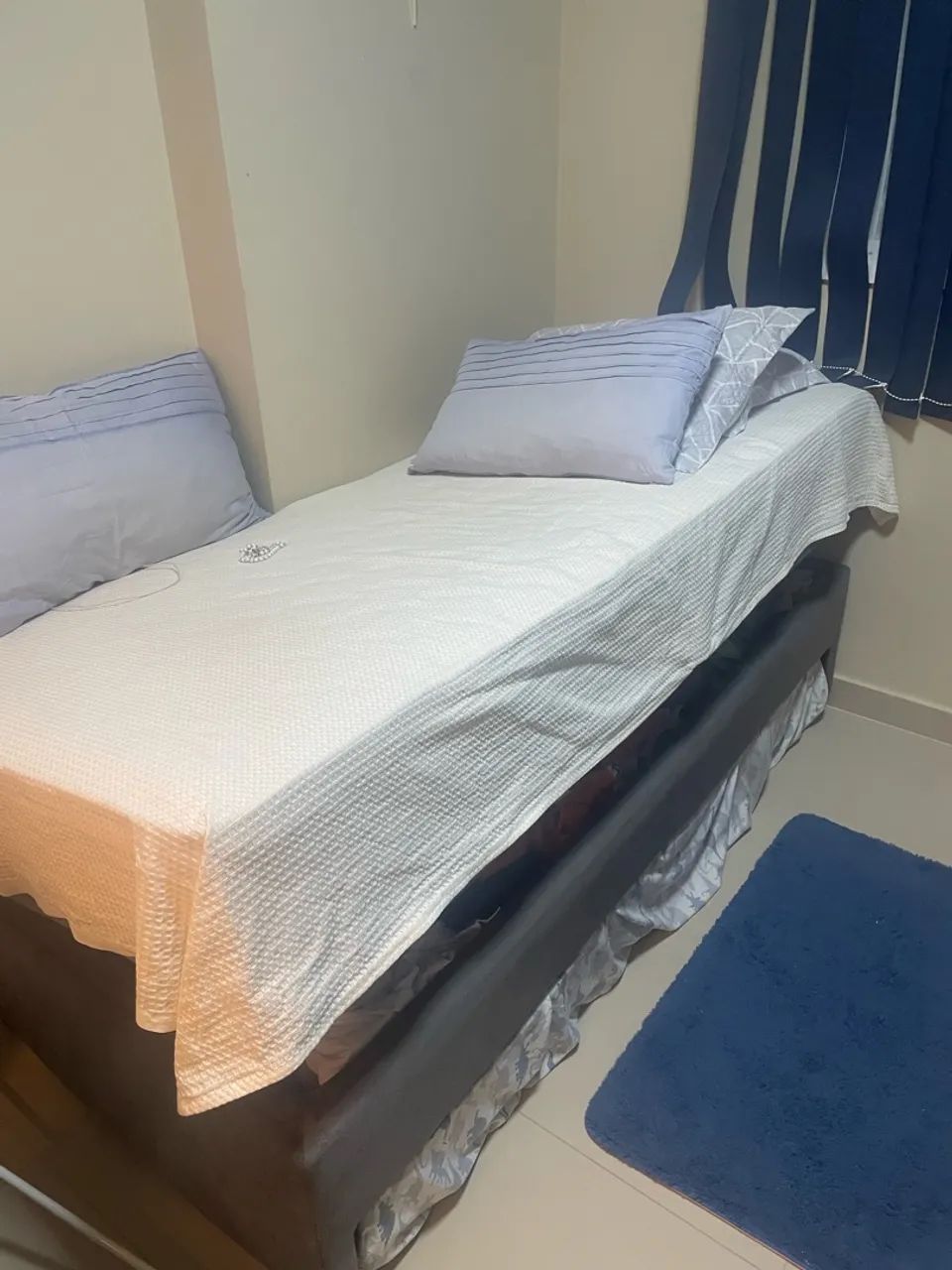 Cama de solteiro baú! Novinha! - Foto 3