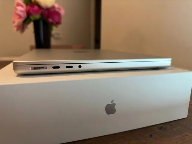 Apple MacBook Pro 14 Chip M1 Prata 16Gb e 512Gb Ssd Completo - Foto 4