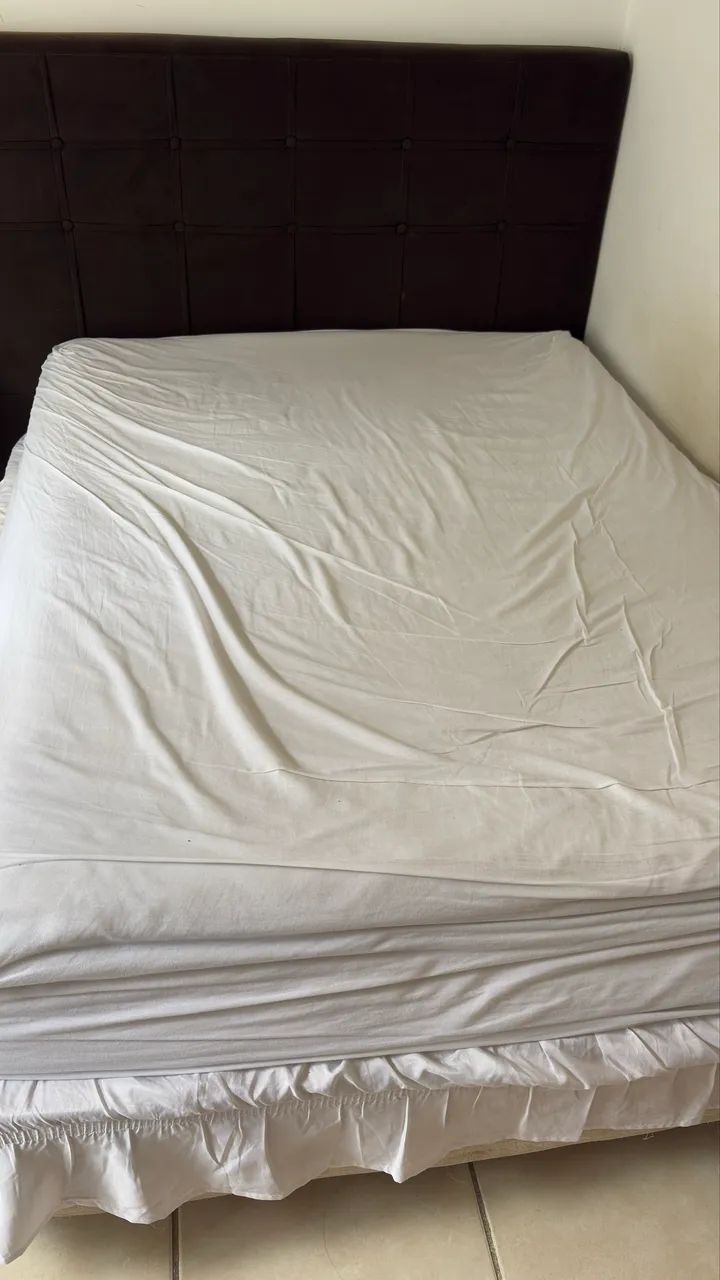 Vendo cama box casal - Foto 3