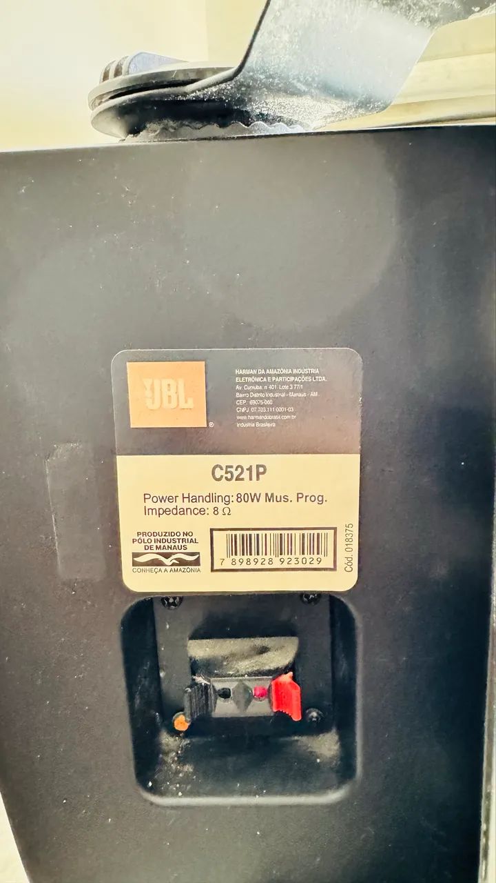 Caixa acústica e subwoofer JBL  - Foto 3