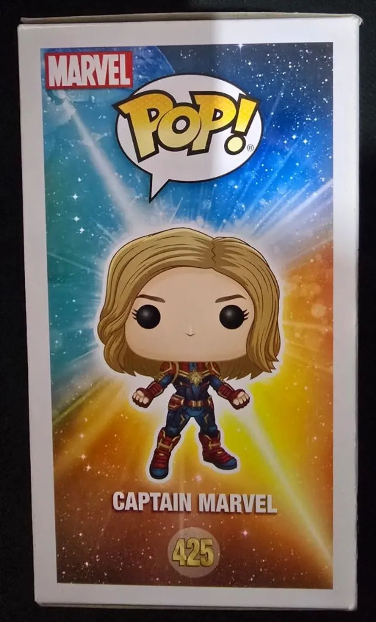 Funko Pop Captain Marvel (Chase) #425   - Foto 3