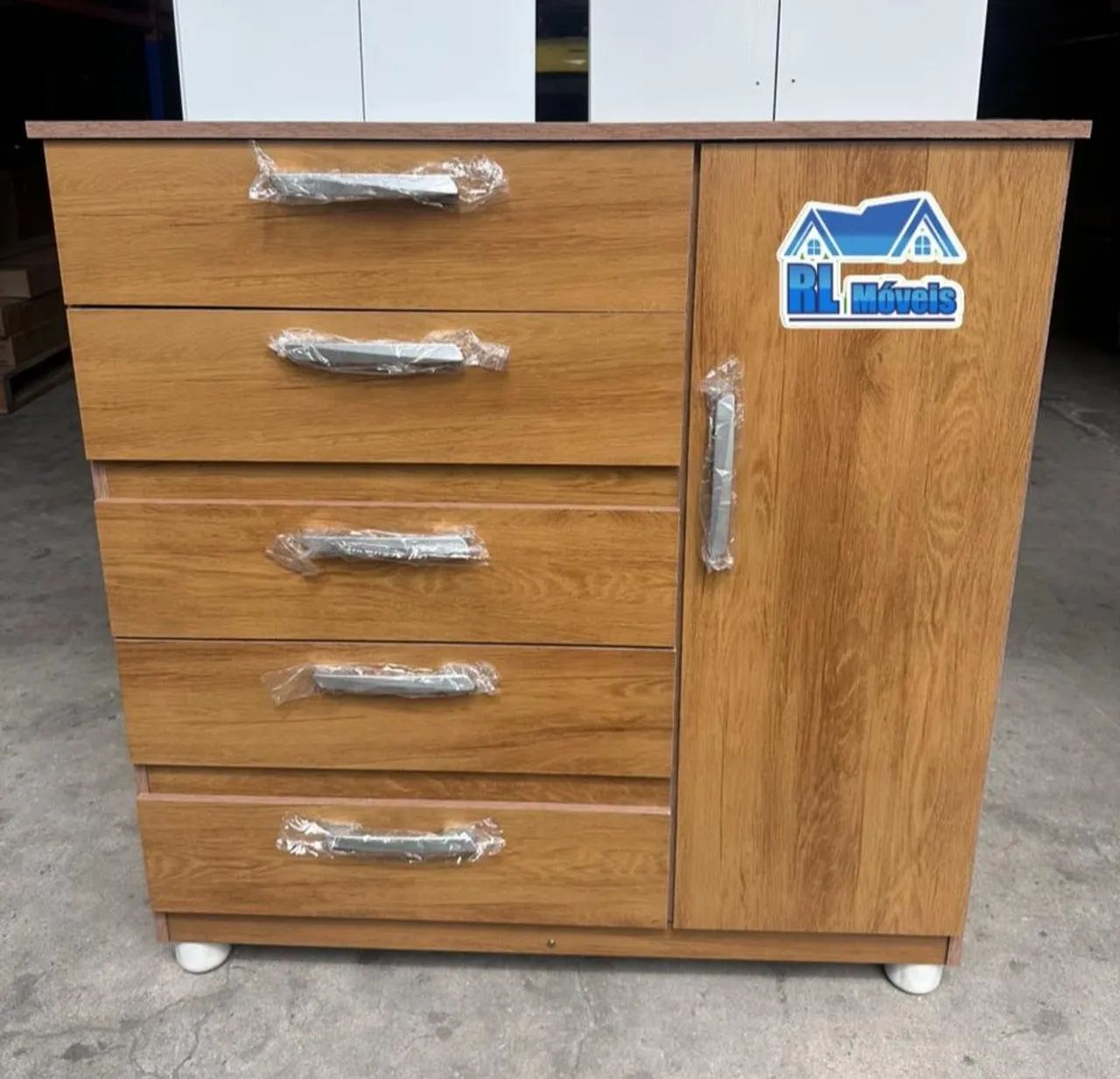 Cômodas 5 gavetas MDF - Foto 5