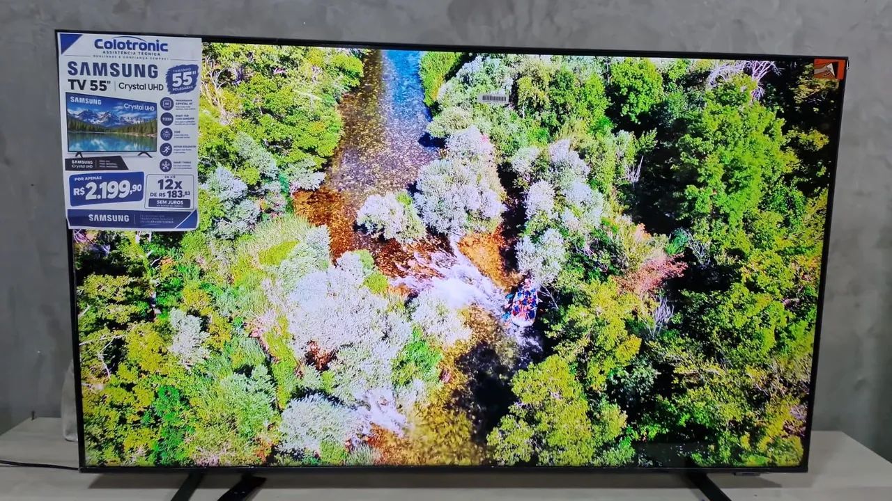 TV SAMSUNG 55 POLEGADAS 6 MESES DE GARANTIA - Foto 2