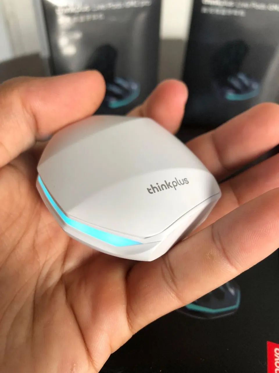 Fone Bluetooth Lenovo Branco Novo