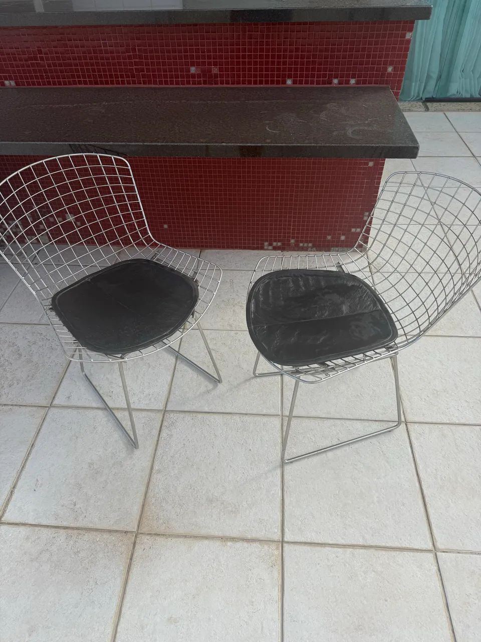 Cadeiras Bertoria Inox - Foto 2