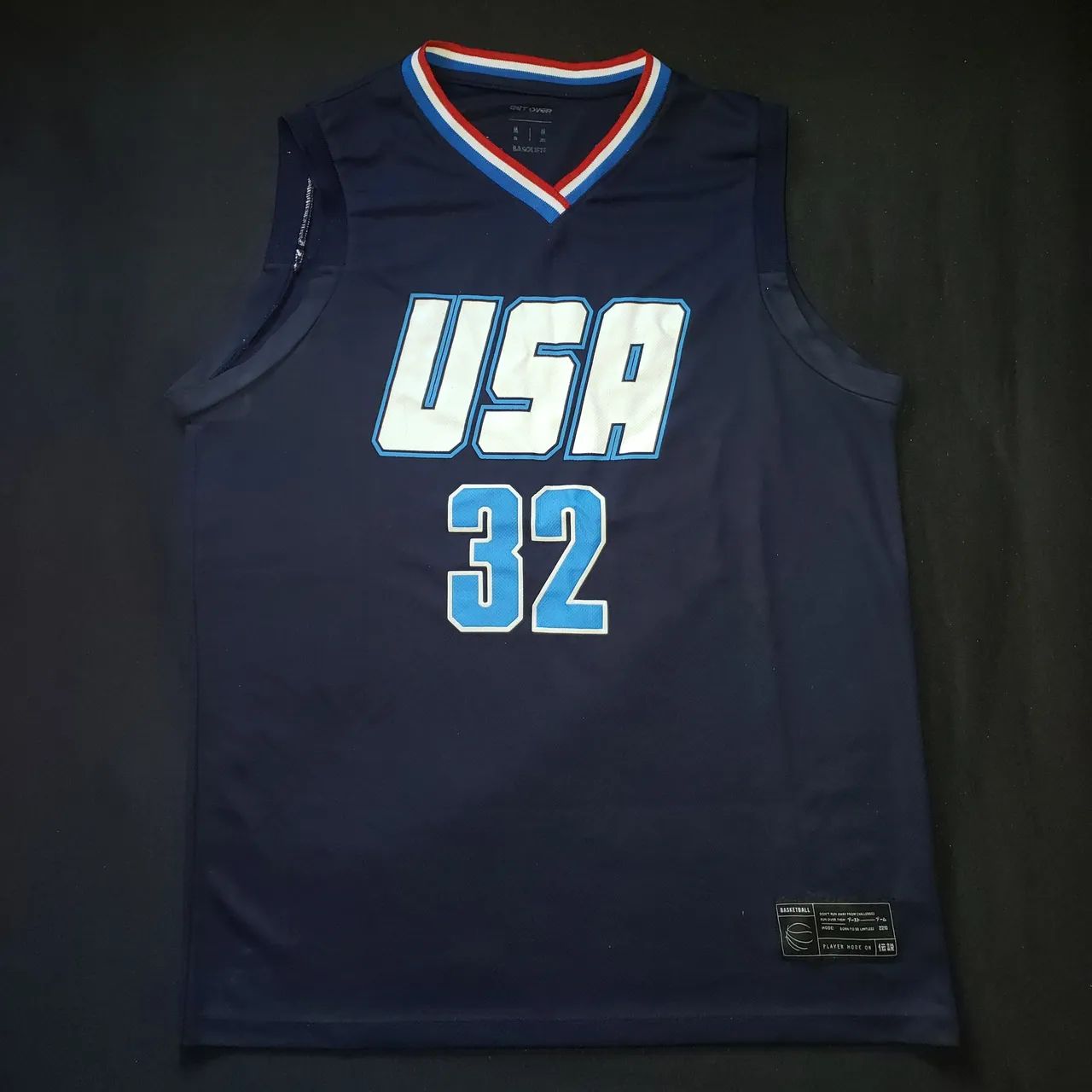 Regata Basquete Get Over USA Azul