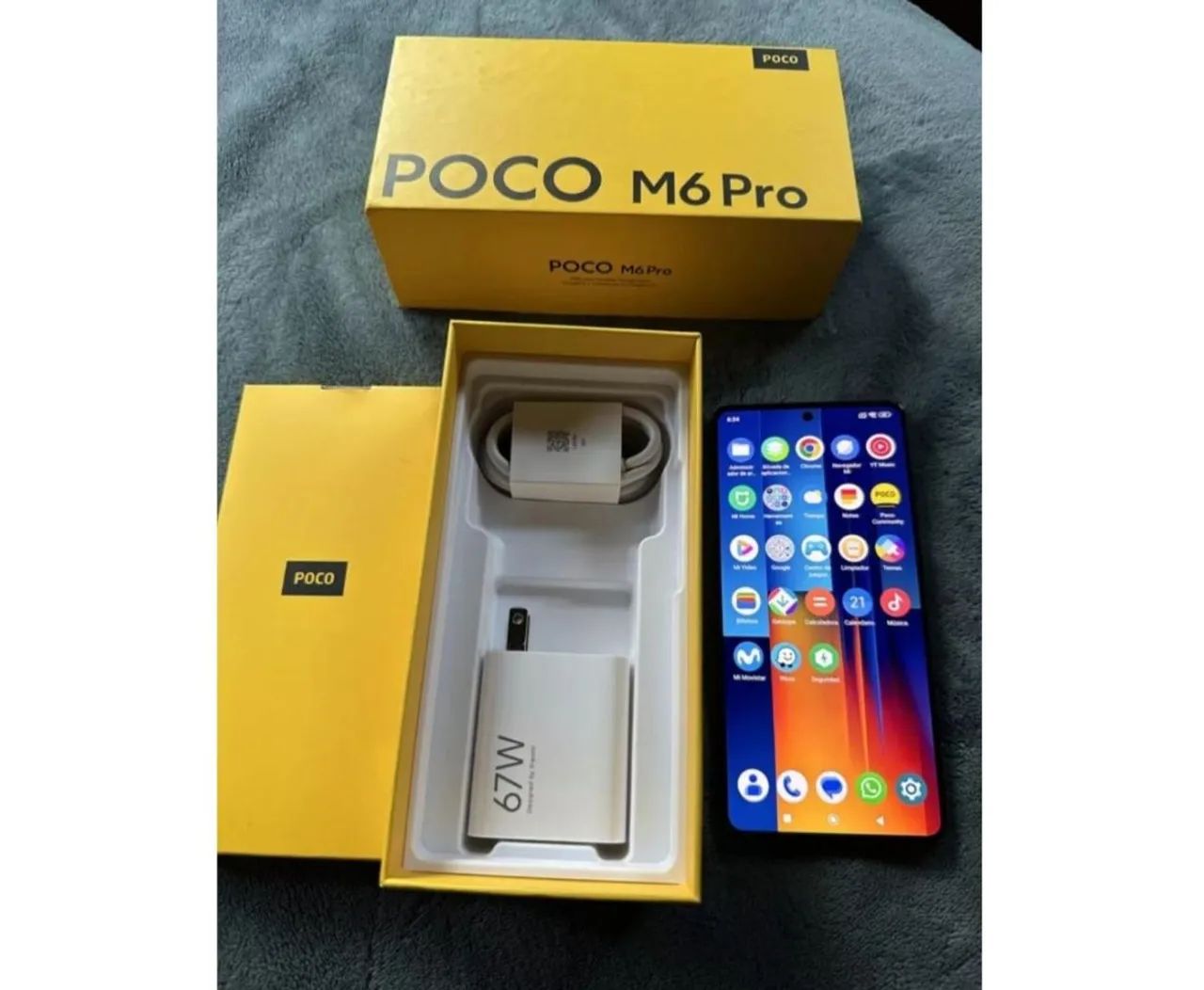 Celular m6 pro 256 com nota fiscal 