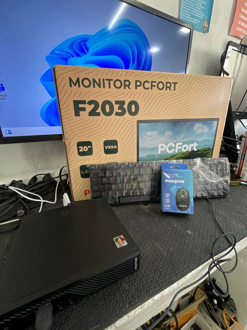 Mine pc positivo ryzen 3